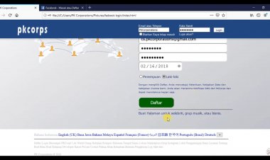 Source Code Form Login Mirip Facebook