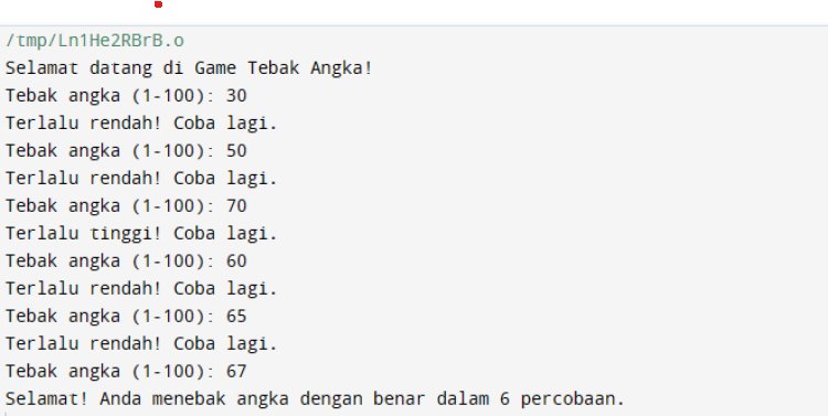 Membuat Game Tebak Angka Menggunakan C++