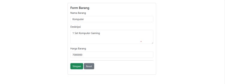 Cara Mudah Membuat CRUD Sederhana Menggunakan Codeigniter 4 (CI4)